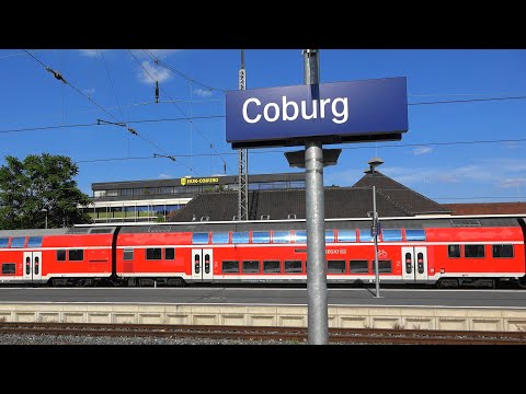 Coburg: Ankunft mit RE19 & weitere Szenen im Regionalverkehr mit RE49 & RB18 agilis