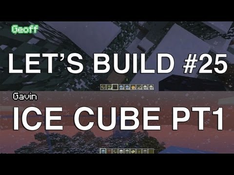 Let's Build in Minecraft - Ice Cube Part 1
