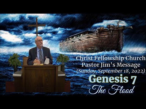 Pastor Jim's Message, Sunday, September 18, 2022