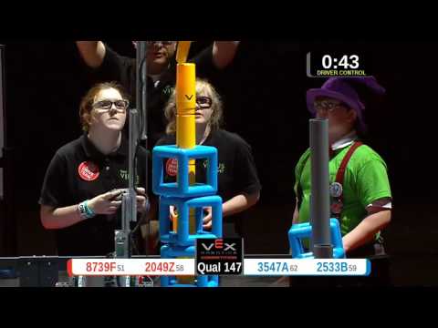 2015 VRC-MS Spir Q147 -  (8739F 3547A) 65-Spirit Div-VRC Middle School-VEX Worlds 2015