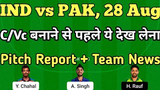 ind vs pak dream11 Team | india vs pakistan asia cup t20 dream11 team | dream 11 team of today match