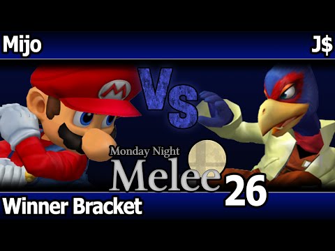 MNM 26 Melee - Mijo (Mario) vs J$ (Falco) - Winners Bracket