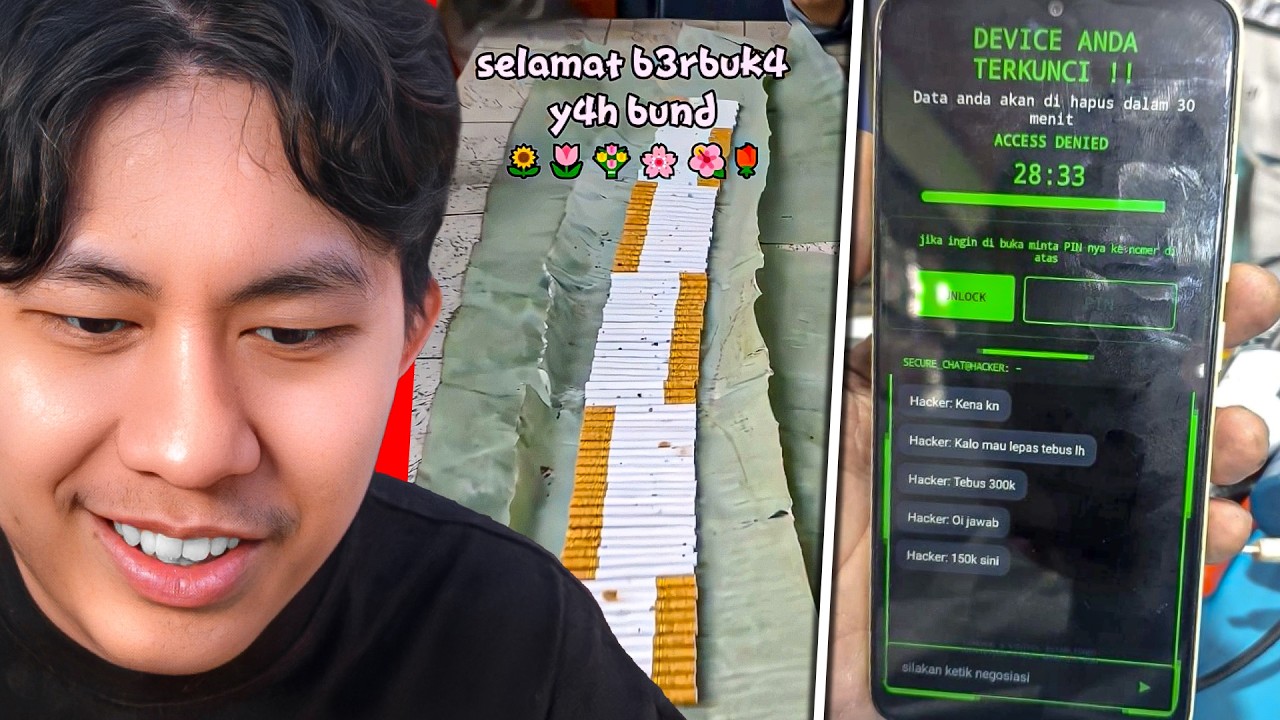 hacker nya butuh duit loh ya.. 😂 - REACT MEME KOCAK