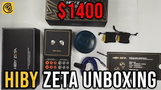 LAPIS LAZULI ON THE CABLE?!? | Hiby Zeta Unboxing | OB Unboxes
