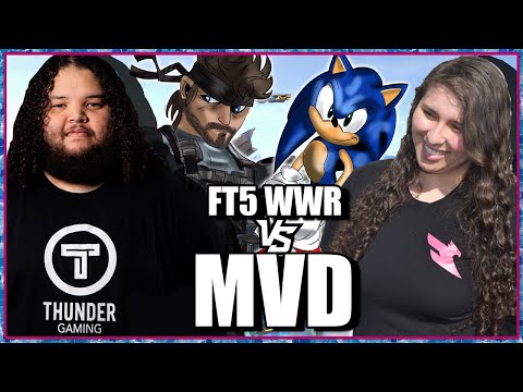 SuperGirlKels (Sonic) Vs. MVD (Snake) - WWR FT5 Training Challenges