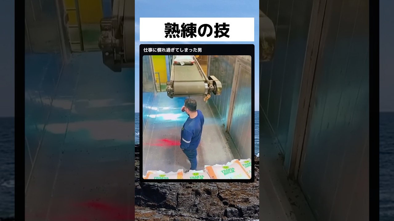 これがプロの技... #面白い   #shorts