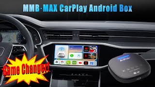 MMB MAX MediaTex 6765 CarPlay Android Box | Global 4G SIM TF FOTA
