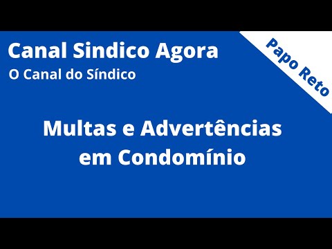 Multas e Advertências no Condomínio