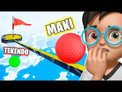 HOLE IN ONE 😂⛳! Impossible GOLF IT with TEKENDO