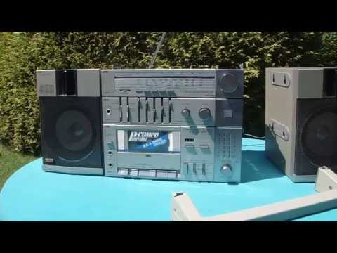 JVC PC 11JW  Stereo Vintage Retro Boombox Ghetto Blaster Home Entertainment System