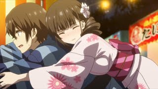 Yume and Mizuto goes on a festival date and she &quot;accidentally&quot; pushes her oppai on him