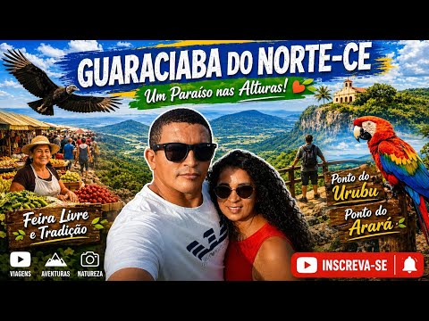 HOJE VAMOS CONHECE A CIDADE DE GUARACIABA #casal 