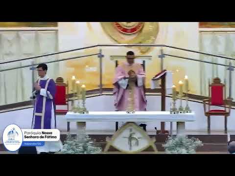Santa Missa do 4º Domingo da Quaresma | 15/03/2026 | 19h | Matriz N S de Fátima - Céu Azul