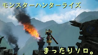 【モンハンライズ】テストプレイ。