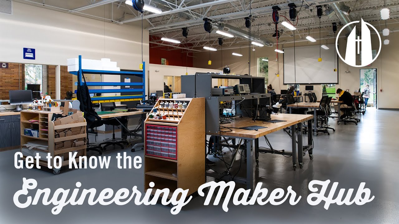 Watch video: Engineering Maker Hub