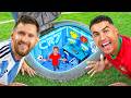I Built A SECRET Room For Ronaldo VS Messi