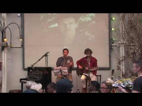 Ben Ricour et Cheveu - "Tu m'as renversé" de Marc Lavoine / Soirée Livre Unplugged Pierre Grillet