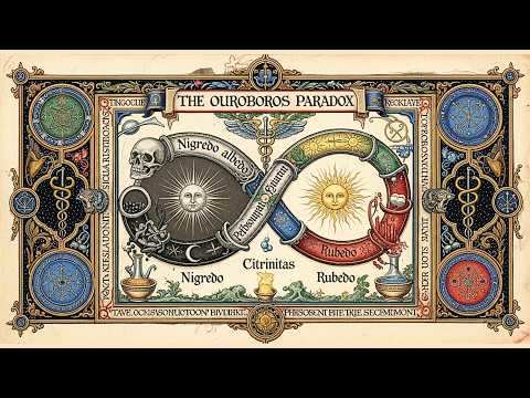 The Ouroboros Paradox — The Secret Psychic Cycle That Regenerates the Self (Jungian Alchemy)