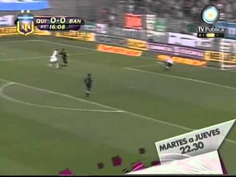 Quilmes 0-2 Banfield - Apertura 2010 - Gol de mendez