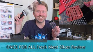 🔪 ONCE FOR ALL Fresh Meat Slicer Review – The Best Home Meat Cutter