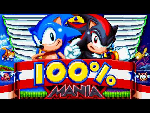 I 100%'d Sonic Mania as...Shadow?