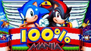 I 100%'d Sonic Mania as...Shadow?