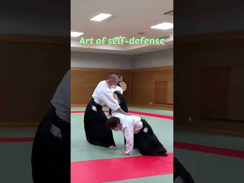 【🥋合気道🥋】片手取り回転投げ崩しの稽古。回転投げは初動がすでに大技。