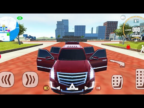 Car Simulator Cadillac Driving - Car Simulator Escalade Driving - Car Simulator