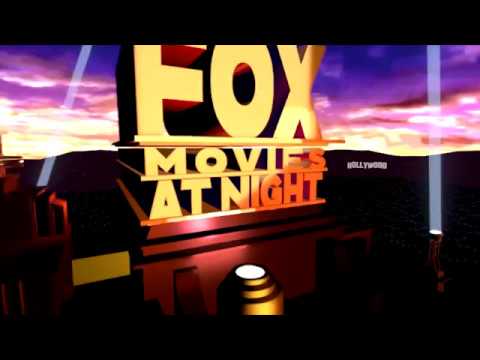 FOX MOVIES AT NIGHT Logo (made by me)