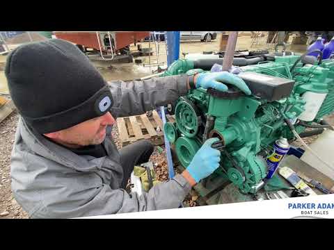 Marine Engineering Made Simple Series #2 -  Tutorial on changing an impeller - Volvo Penta KAD