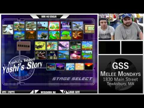 GSS #42 SSBM WR2 - Patti (Samus) vs. lean goy (C. Falcon, Falco)