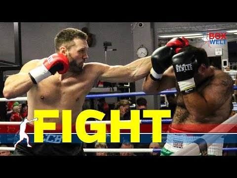 Erik Pfeifer vs Davit Gogishvili - 6 rounds heavyweight - 15.09.2018 - EC Boxing Gym Hamburg