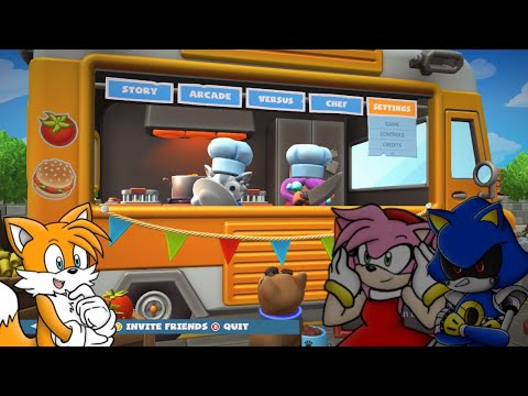 🍔Three Idiots Make a Burger - Overcooked 2 | Fun Friday #352