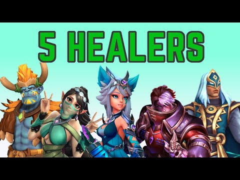 The Best Strategy in Paladins (5 Healer Team)