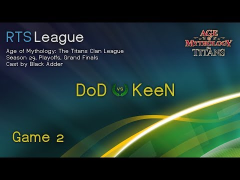 AoT S29, Grand Finals - DoD vs. KeeN, Game 2 - Age of Mythology: The Titans Clan League, Season 29