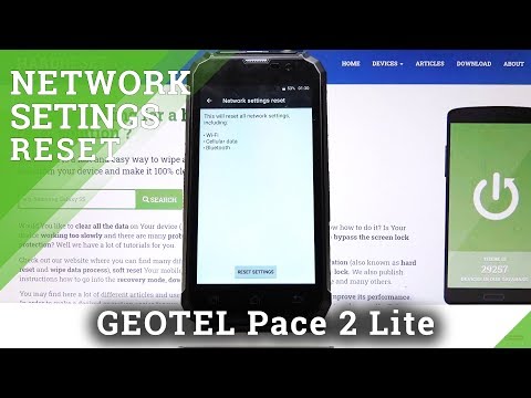How to Reset Network Settings in GEOTEL Pace 2 Lite – Restore Network Defaults