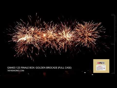 GM403 12s Finale Box Golden Brocade