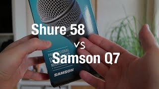 Video thumbnail for Samson Q7 vs Shure SM58 - Dynamic Microphone Review by Review Tech TV