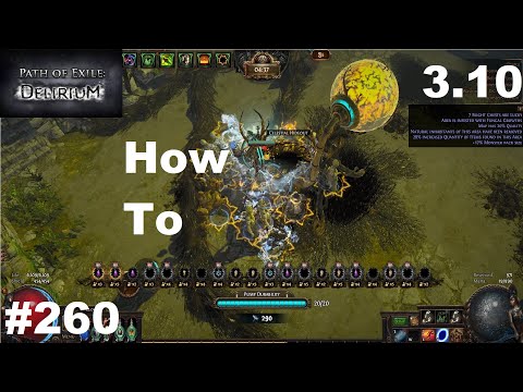 How To *FULLY AFK* Tier 16 Blighted Maps in 3.10 Delirium League *100%* - 260