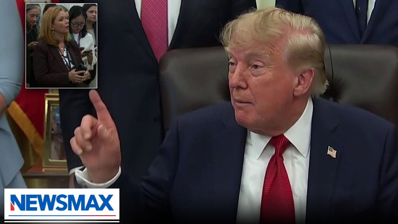 'FAKE NEWS': TRUMP responds to questions about CNN, MSNOW political ban