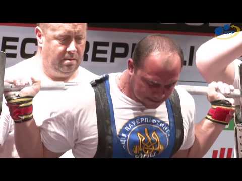 Mykola Barannik - 887.5kg 2nd Place 83kg - European Open Powerlifting Championship 2018
