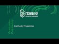 UL Autumn Conferrings 2021 Ceremony 6 Interfaculty Programmes