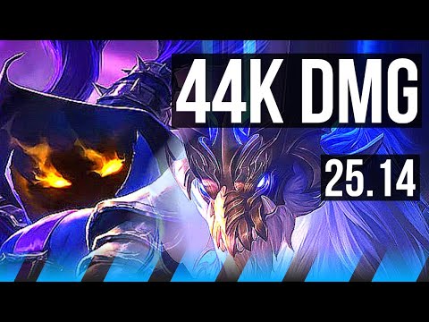 VEIGAR vs AURELION SOL (MID) | 600+ games, 44k DMG | NA Grandmaster | 25.14