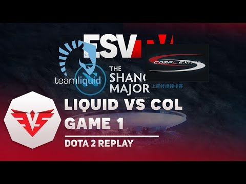 ESV TV | Shanghai Major | Group D | Liquid vs CoL - Game 1