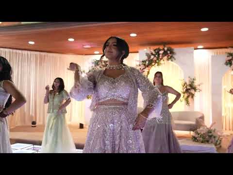 Amreen & Rajvir | Punjabi Engagement Dance Performance 2023