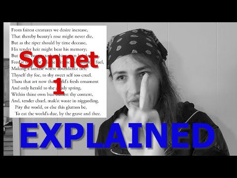 Sonnet 1 - EXPLAINED