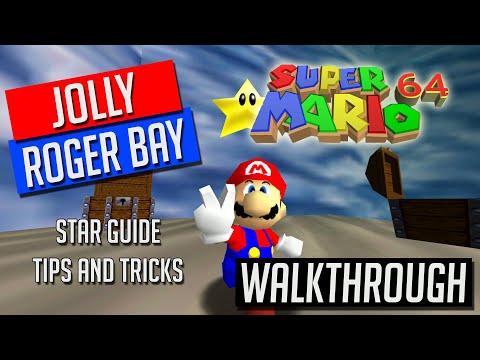 Jolly Roger Bay Walkthrough / Guide (Super Mario 64)