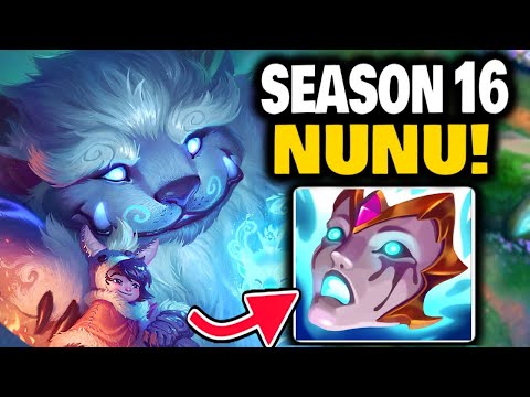 HOW to NUNU jungle in SEASON 16!!!