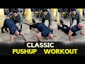 classic pushup workout