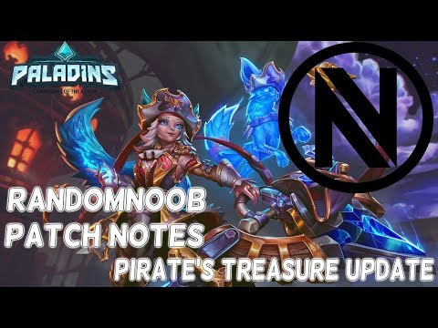 Paladins Pirate Patch RUNDOWN | PIRATE SKINS ARE OP | Envy Randomnoob